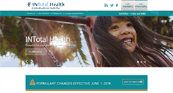 Desktop Screenshot of intotalhealth.org